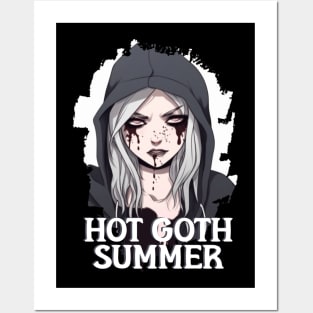 Hot Goth Summer Posters and Art